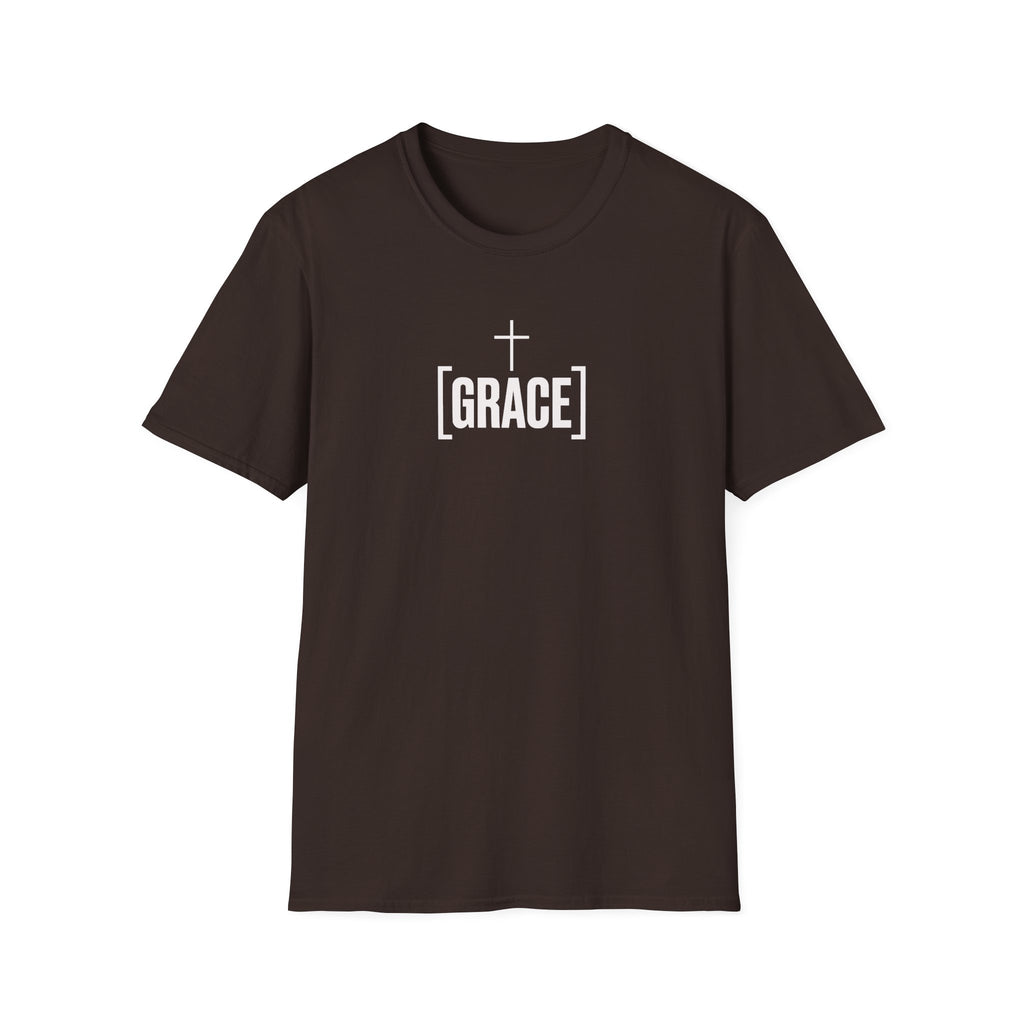Grace Cross T-Shirt — Minimal Christian Faith Tee