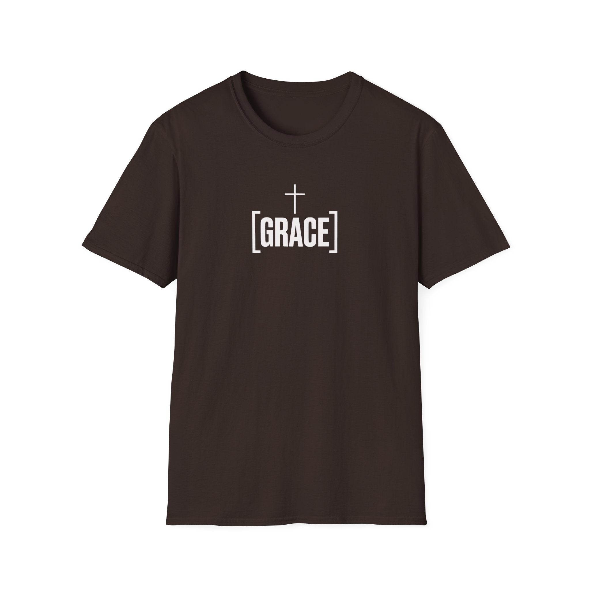 Grace Cross T-Shirt — Minimal Christian Faith Tee