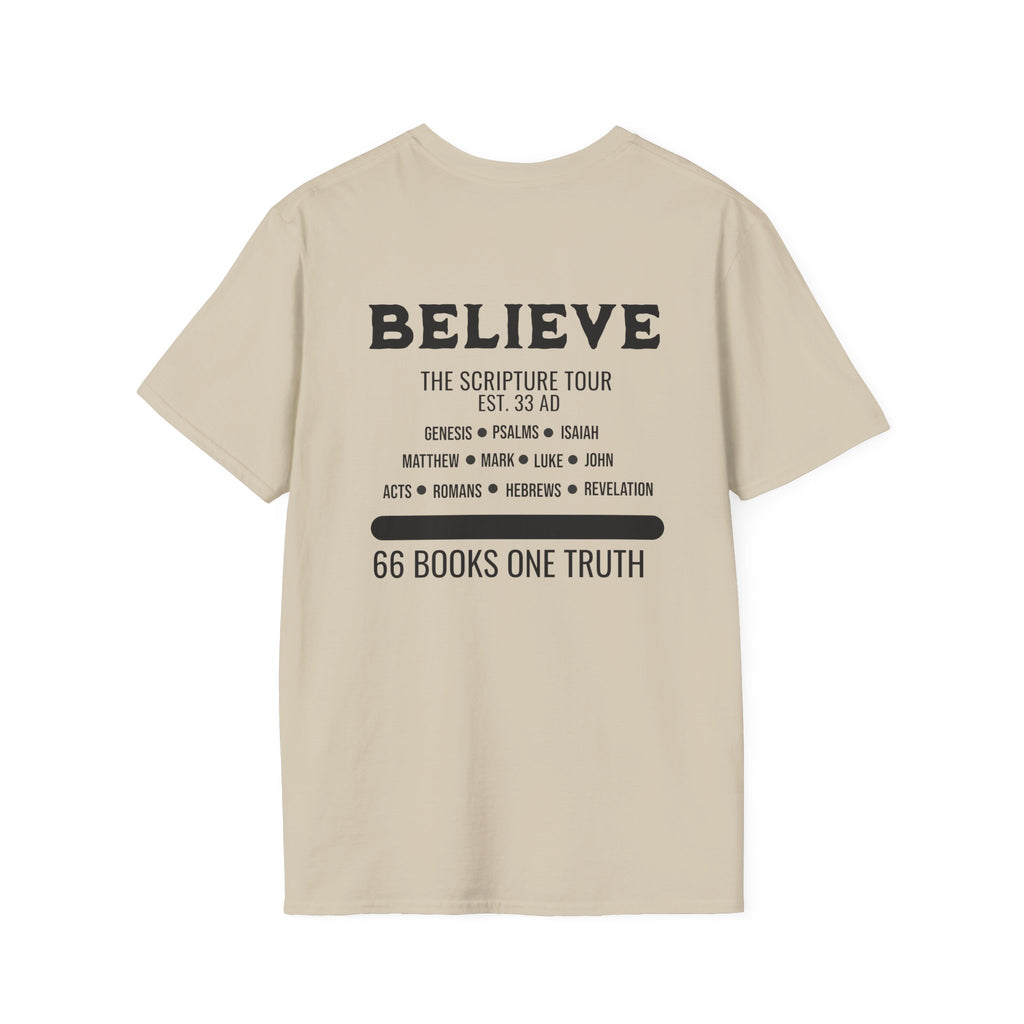 Believe – The Scripture Tour (Back Design)