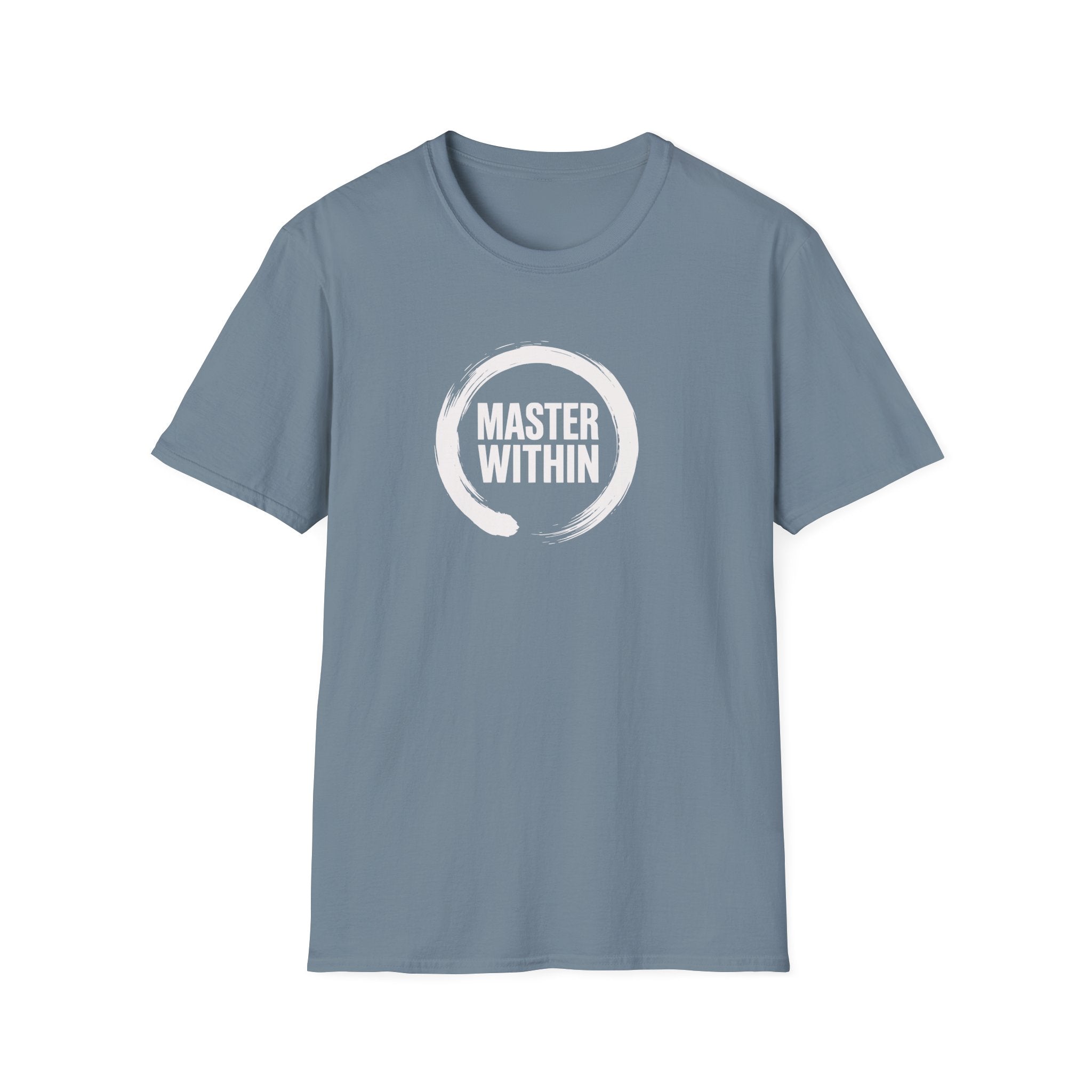Master Within T-Shirt — Minimal Zen Circle Meditation Tee