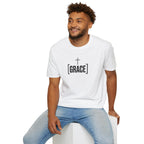 Grace Cross T-Shirt — Minimal Christian Faith Tee