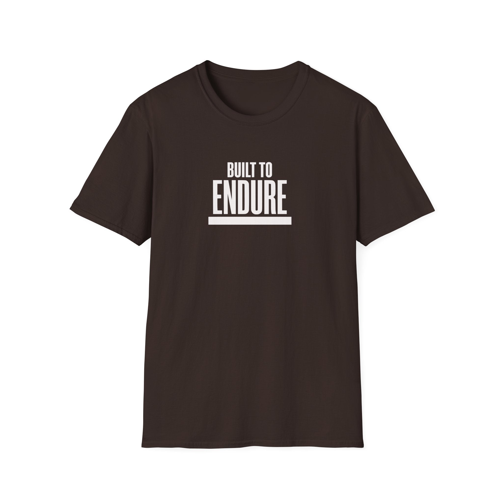 Built to Endure T-Shirt — Motivational Fitness Tee