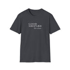 Good Shepard He’s Our Savior T-Shirt — Minimal Christian Faith Tee