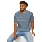 Introvert Definition T-Shirt — Minimalist Funny Introvert Tee