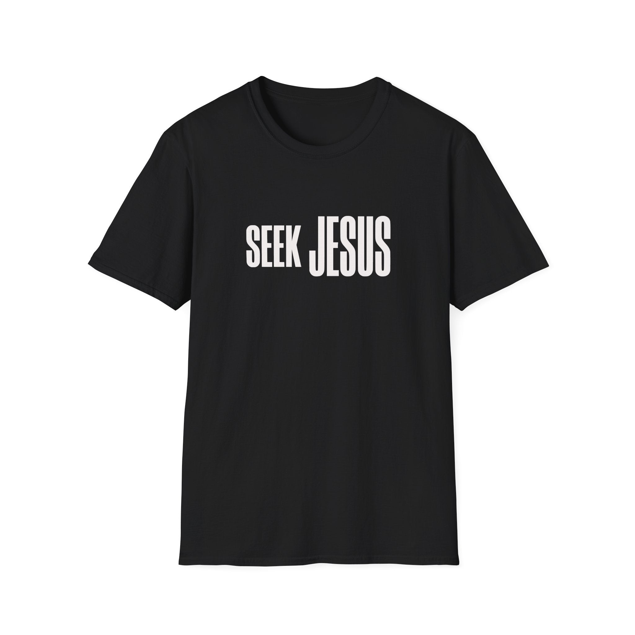 Seek Jesus T-Shirt — Minimal Christian Faith Tee