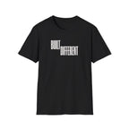 T-Shirt — "Built Different" Minimal Graphic Tee