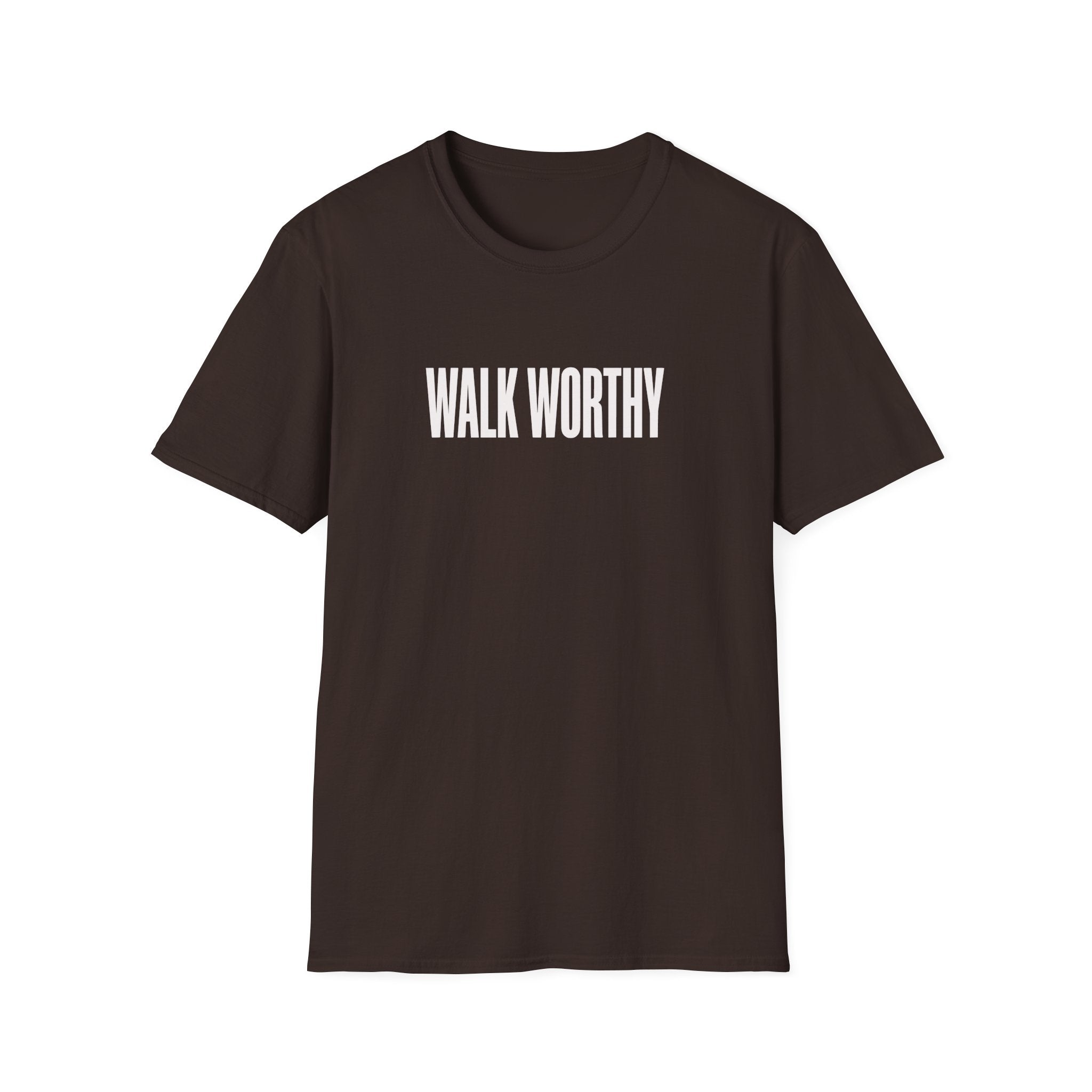 Walk Worthy T-Shirt — Inspirational Minimalist Faith Tee