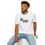 T-Shirt — "Built Different" Minimal Graphic Tee