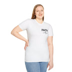 Faith Heartbeat T-Shirt — Faith ECG Minimalist Christian Tee