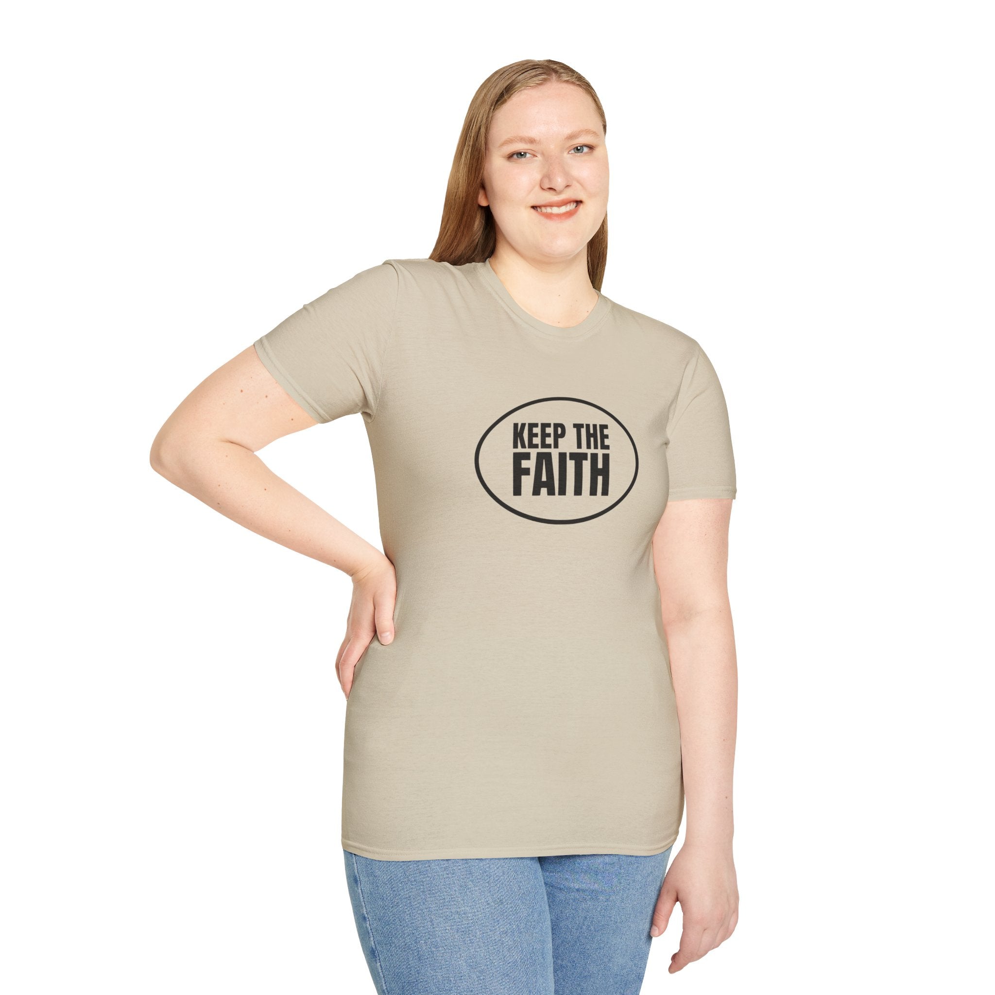 Keep The Faith T-Shirt - Inspirational Christian Graphic Tee